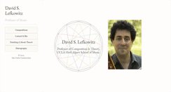 Desktop Screenshot of davidlefkowitz.com